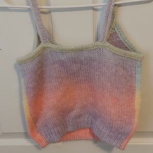 Rainbow top for 10 year old girl by Chloe and Cyrus